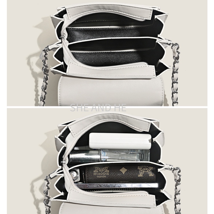 Túi Đeo Chéo Mini Dây Xích Phong Cách Hàn Quốc Beg Tangan Wanita Murah Beg Perempuan