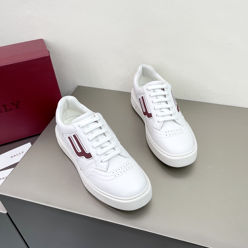 Giày thể thao da thật thời trang nam cao cấp Bally sành điệu, thanh lịch và năng động