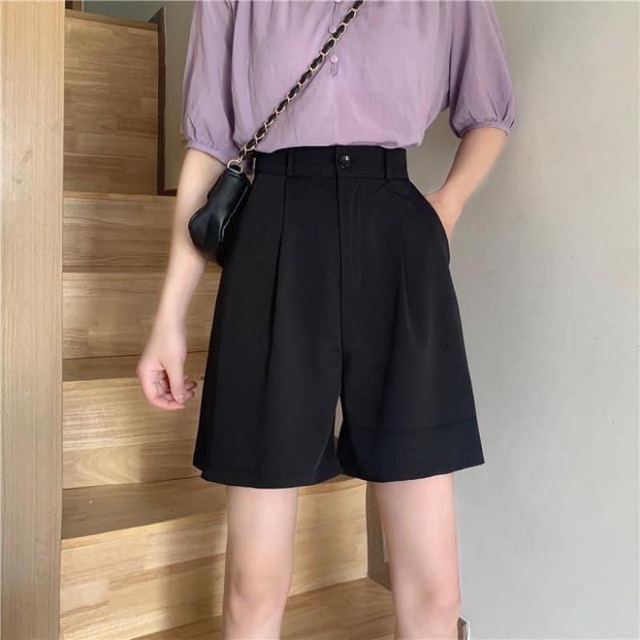 QUẦN SHORT NGỐ 1 LY DÁNG LỠ