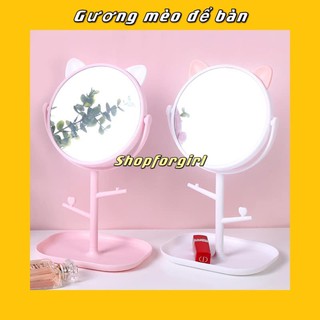 CÓ SẴN - Gương mèo / tuần lộc/gấu trúc để bàn ( mẫu ngẫu nhiên ) - SHOPFORGIRL