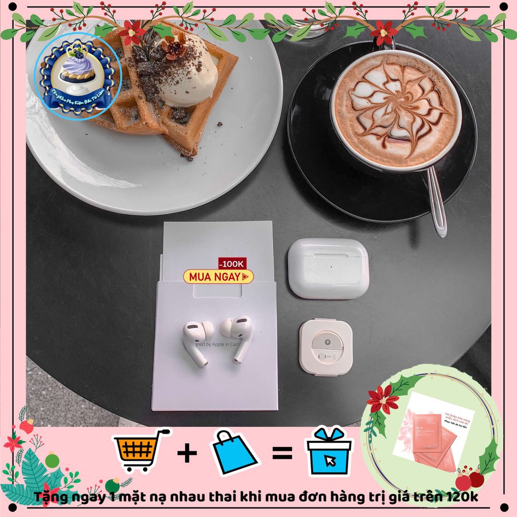 Airpods Pro Bluetooth 5.0 - Đổi Tên Định Vị Xuyên Âm Chống Ồn | BigBuy360 - bigbuy360.vn
