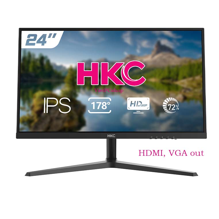 Màn hình máy tính HKC 24inch  MB24V9 23.8inch 75Hz FHD IPS