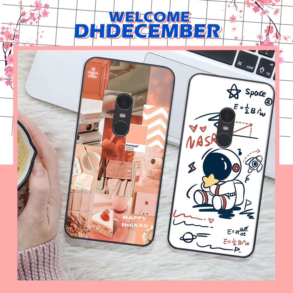 Ốp lưng Xiaomi REDMI NOTE 4 / NOTE 4X / REDMI 5 PLUS in hình nice ,good luck happy ốp xinh viền dẻo đẹp chất