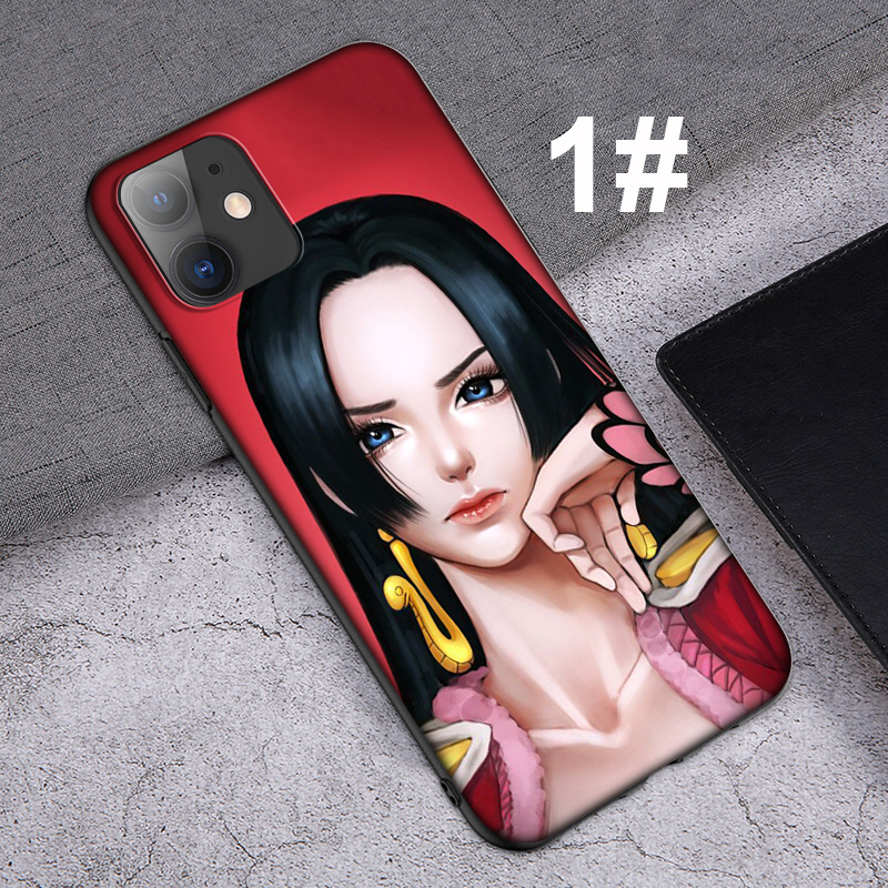 iPhone XR X Xs Max 7 8 6s 6 Plus 7+ 8+ 5 5s SE 2020 Casing Soft Case 70SF One Piece Boa hancock mobile phone case