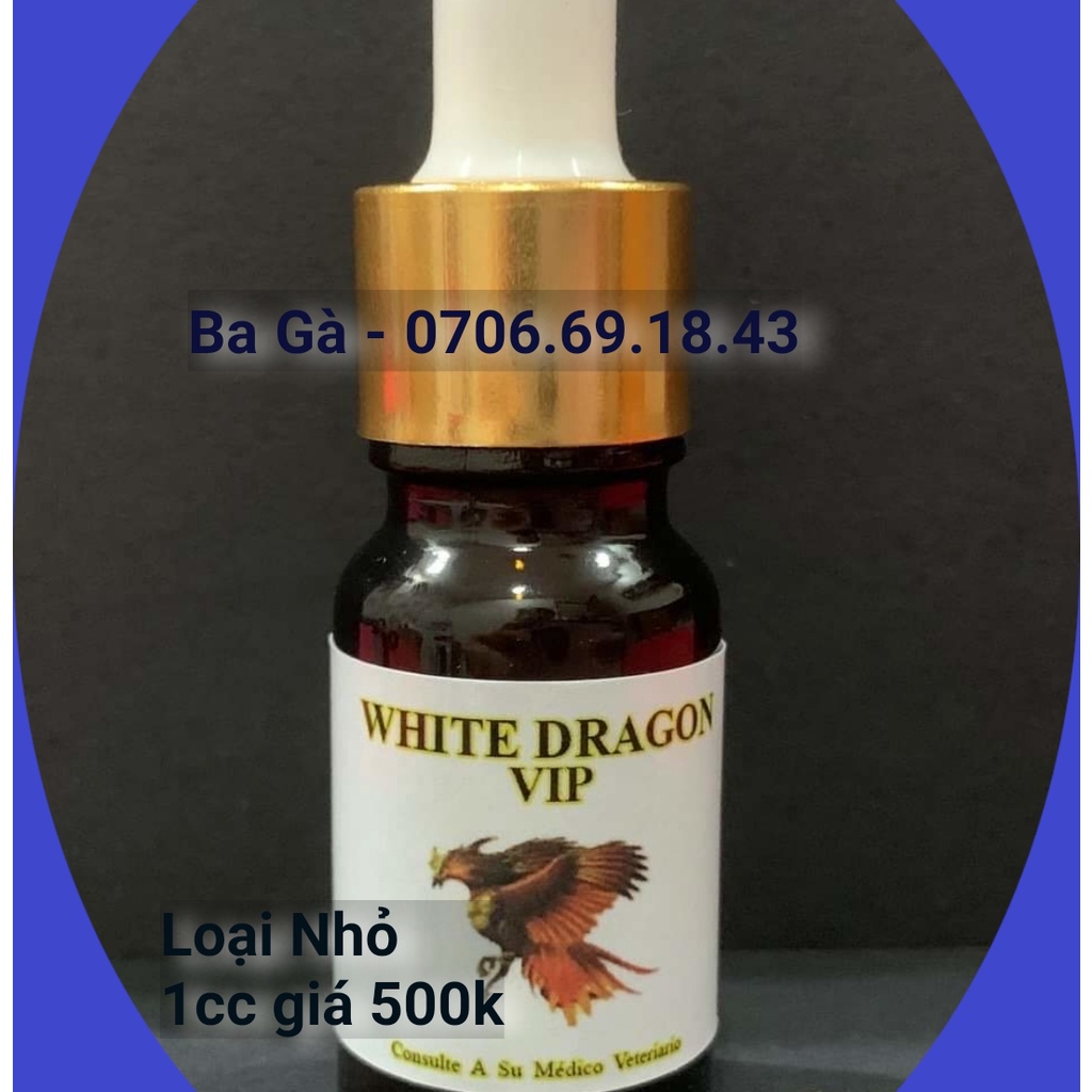 Thuốc gà đá WHITE DRAGON - Giúp tăng bo, tải cựa, nuốt ói [Loại nhỏ]