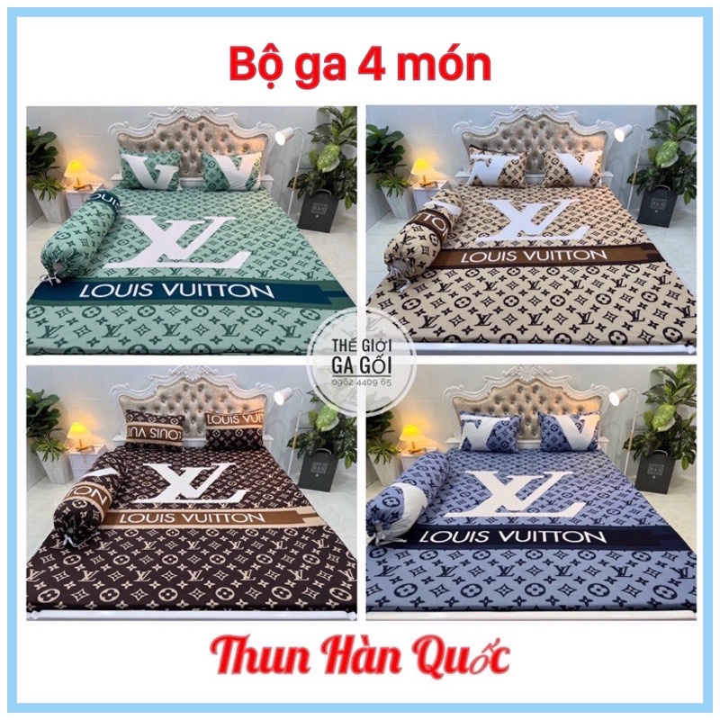 ❤️ Bộ Drap { 4 món } Thun Lạnh Hàn Quốc cao cấp❤️