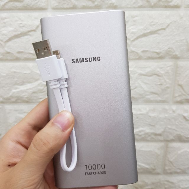 Sạc Dự Phòng Samsung 10.000mAh sạc nhanh 2 đầu USB C (EB-P1100C) - Chính Hãng Bảo Hành 12 Tháng