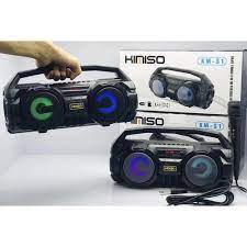 Loa Bluetooth Kimiso KM-S1 , Loa KARAOKE cầm tay KMS2 chất âm cực hay, kèm míc hát Karaoke