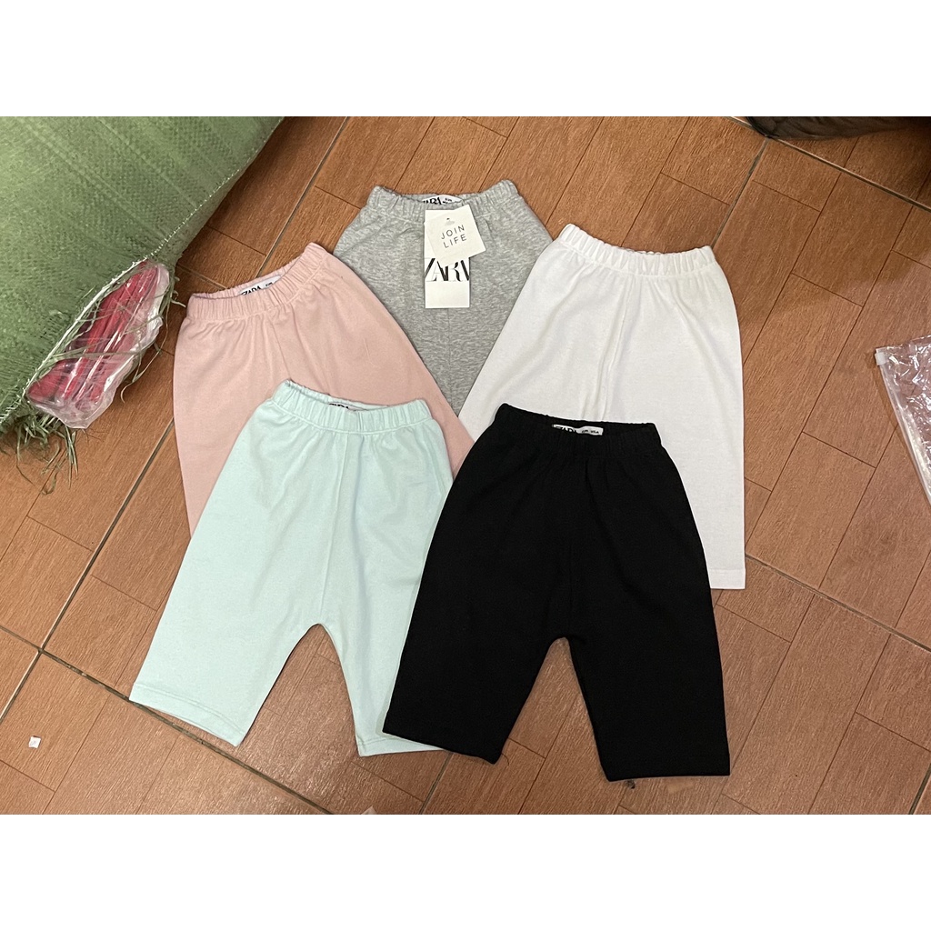 SÉT 5 QUẦN LEGGING ĐÙI TRƠN CHO BG