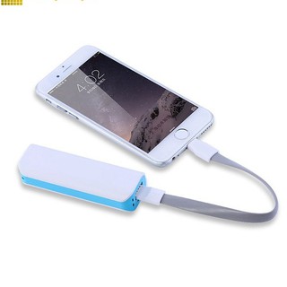 Mua ( Shopee Trợ Giá ) Pin Sạc Dự Phòng Thỏi Son Mini 2600mAH - Giá Rẻ - Nhỏ Gọn - Tiện Lợi -dc3571