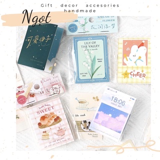 [SẴN] Quyển 100 tờ STICKER POCKET BOOK