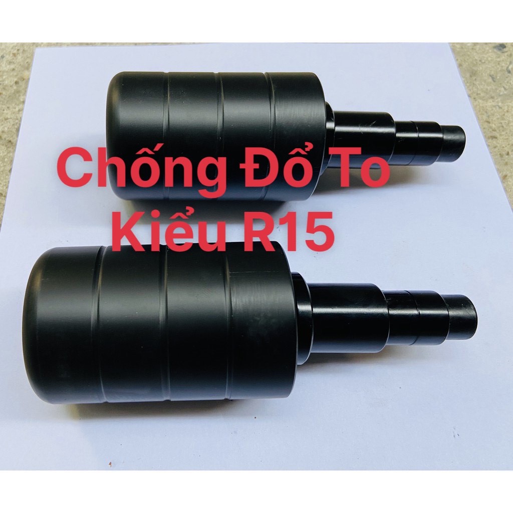 Chống Đổ Khung , Chống ĐỔ Sau Kiểu R15 Loại To Cao Cấp Gắn Xe Máy