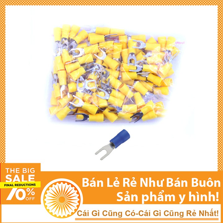 Đầu Cos Điện Càng Cua Gói 100 Chiếc SV2-4