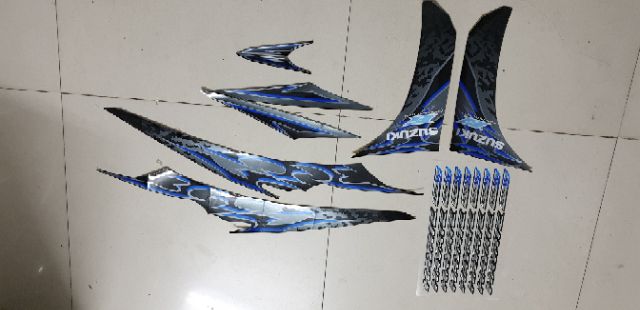 Tem xe Suzuki hayate SC và SS