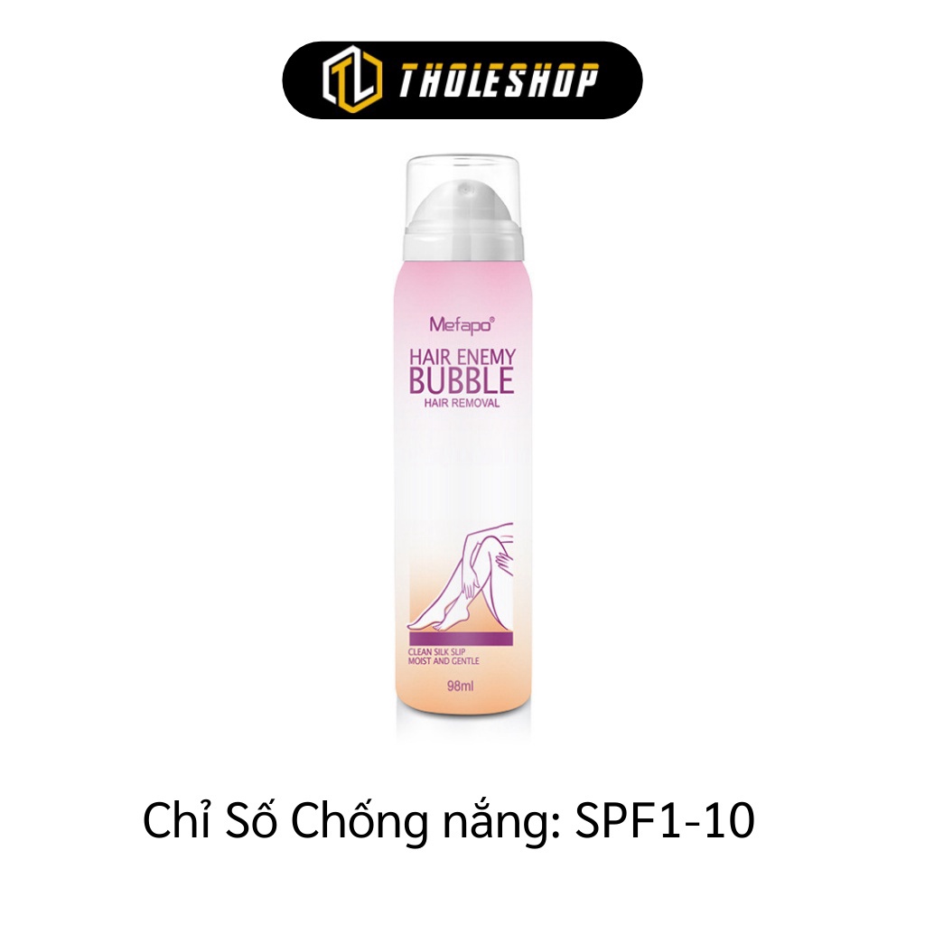 [SGD] Xịt Tẩy Lông - Chai Xịt Wax Lông Dạng Bọt Bubble Vùng Bikini, Nách Không Đau 8255