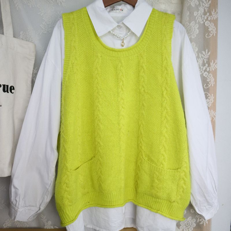 Áo ghile vàng chanh