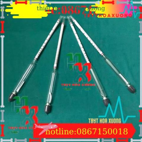 Com Bo 20 Cái Dụng Cụ Đo Nồng Độ Cồn - Tửu Kế Đo Nồng Độ Rượu - Cồn Kế [Từ 0 - 100 Độ]