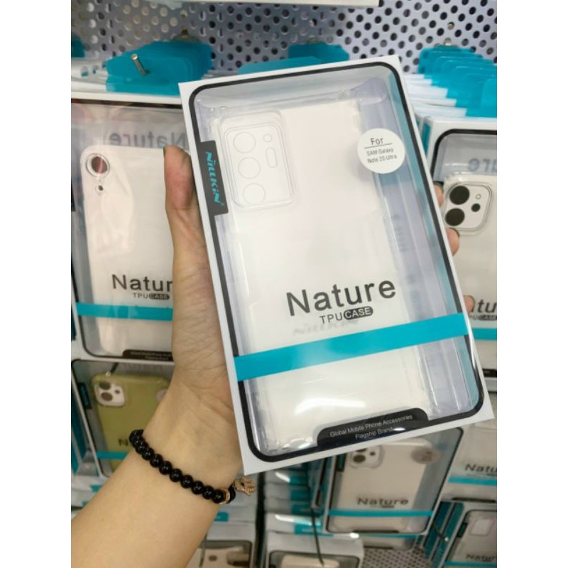 Samsung Note 20 Ultra_Ốp lưng dẻo Nillkin TPU bo viền chống sốc ( Trong suốt )