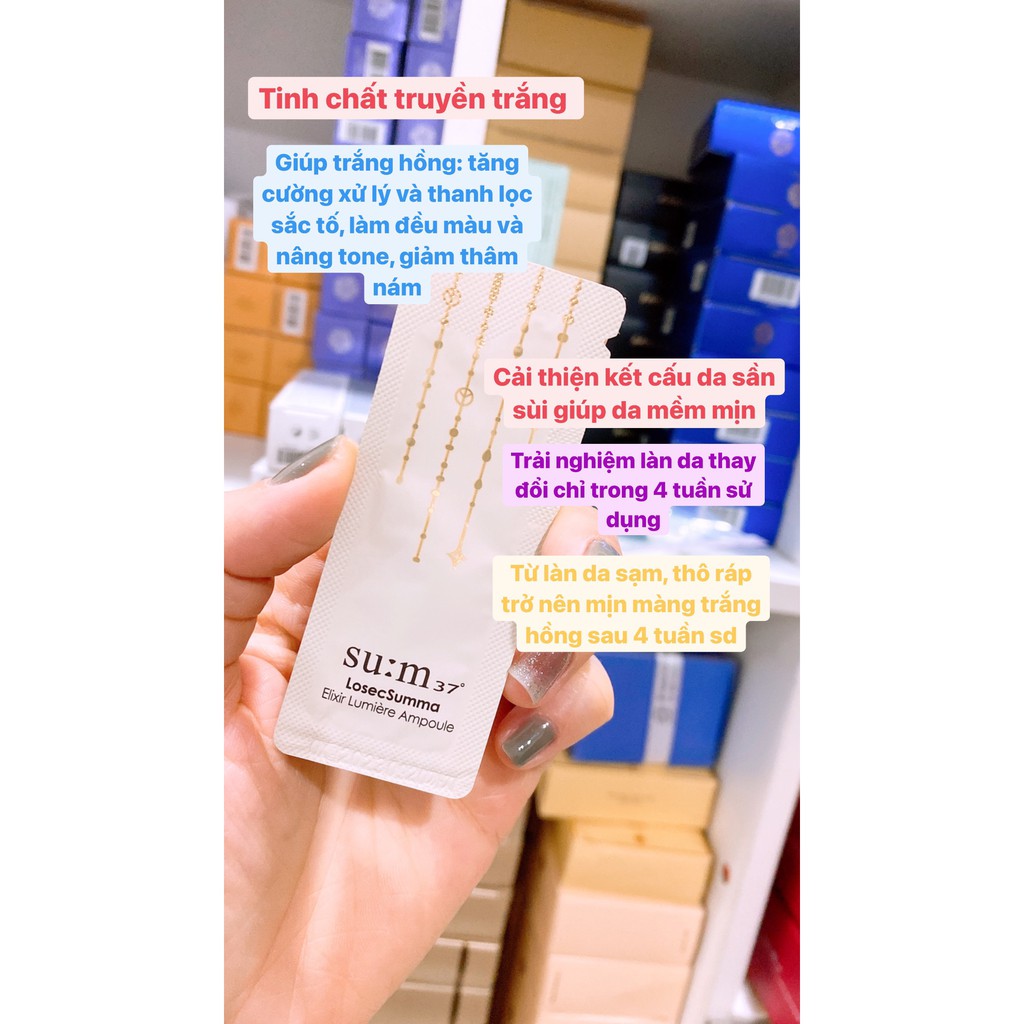 GÓI TINH CHẤT TRUYỀN TRẮNG LOSECSUMMA ELIXIR LUMIERE AMPOULE | BigBuy360 - bigbuy360.vn