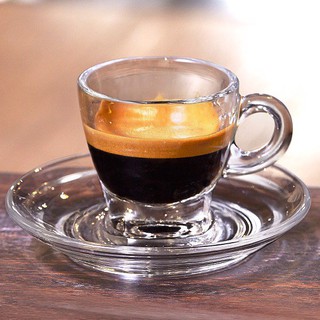 [FreeShip Extra] Bộ 6 Đĩa Lót Và 6 Tách Cafe Kenya Espresso Cup P01642/P01672 Loại nhỏ – 70ml Ocean