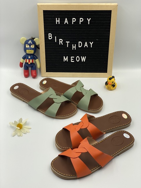 DÉP NỮ XOẮN MÀU SẮC TƯƠI TRẺ - có SIZE ĐẠI 41-43