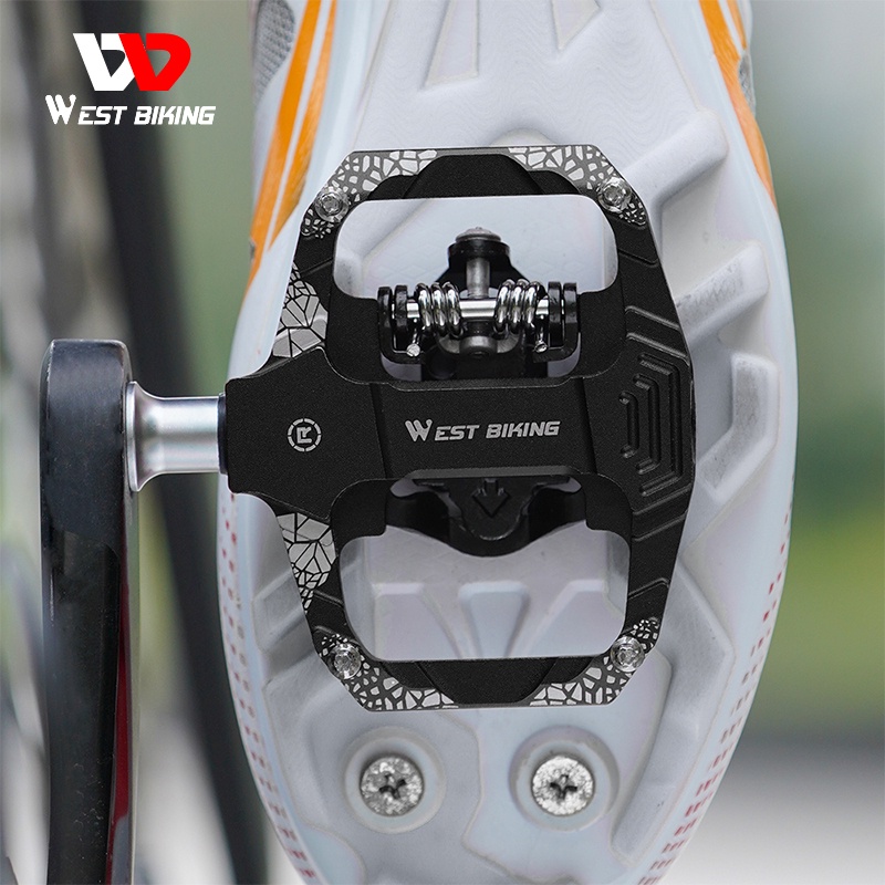 Bàn đạp WEST BIKING hợp kim nhôm siêu nhẹ 14mm chuyên dùng cho xe đạp