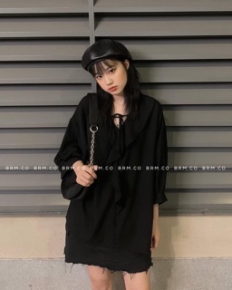 ÁO CỔ BÈO BUỘC DÂY