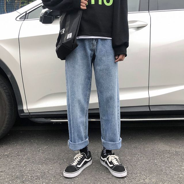 Quần Jean Nam  Ống Rộng Baggy Unisex