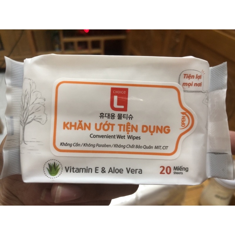 Khăn Ướt LOTTE  Hàn Quốc