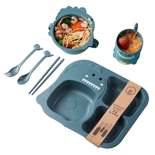 Set 4 / 6 Khay Đựng Thức Ăn Đáng Yêu Dành Cho Bé