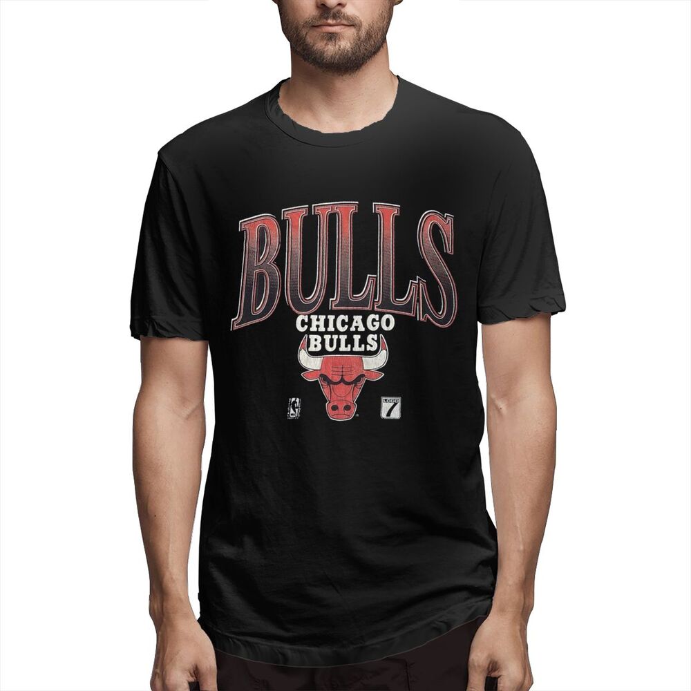 JIANEPENGZ Vintage 90s Chicago Bulls Tultex Champs Michael Very Rare hip hop style streetwear cotton tees Birthday Gift