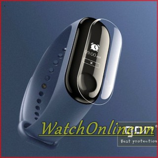 Bộ 5 miếng dán full màn chống xước Xiaomi Miband 3/ 4 - Gor