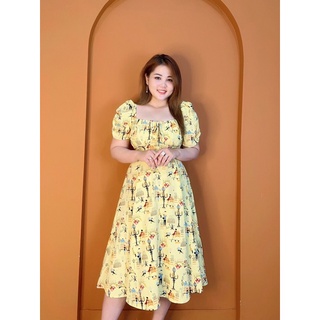 ĐẦM HOA ĐI BIỂN CHO CHỊ EM BIGSIZE 55-90kg