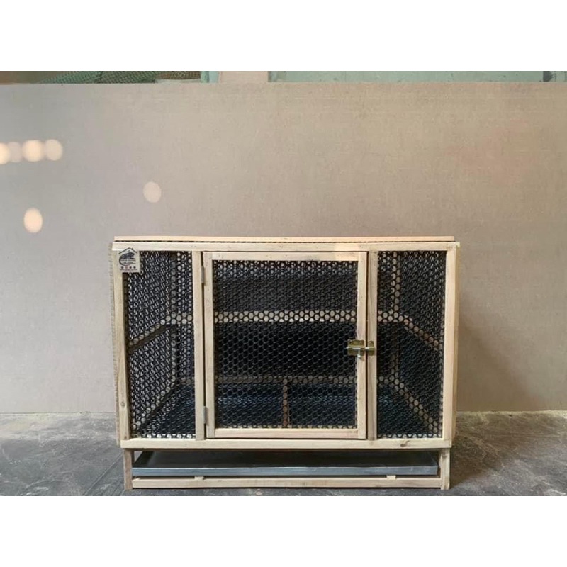 Chuồng Bò Sát Lưới Nhựa 60x40x40