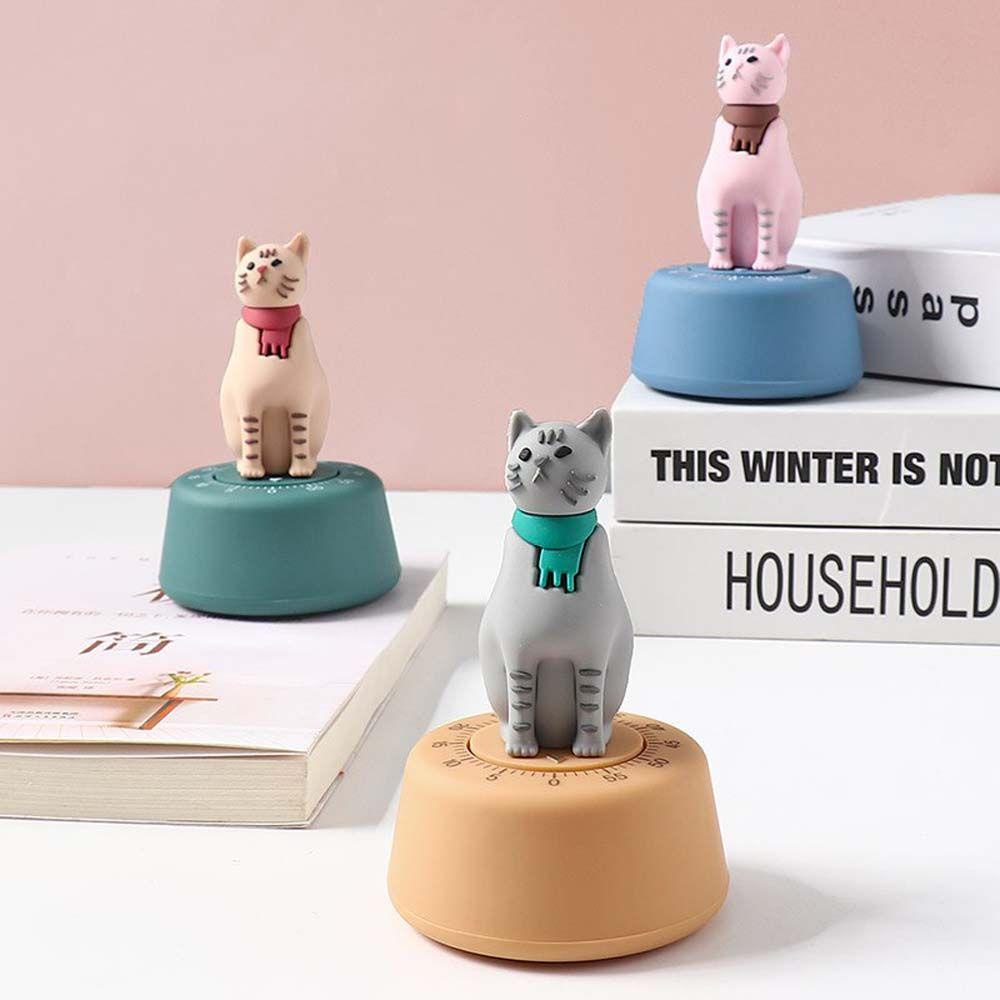 YIYU Đồng Hồ Đếm Ngược 60 Phút Thiết Kế Dễ Thương Tiện Dụng Cho Nhà Bếp