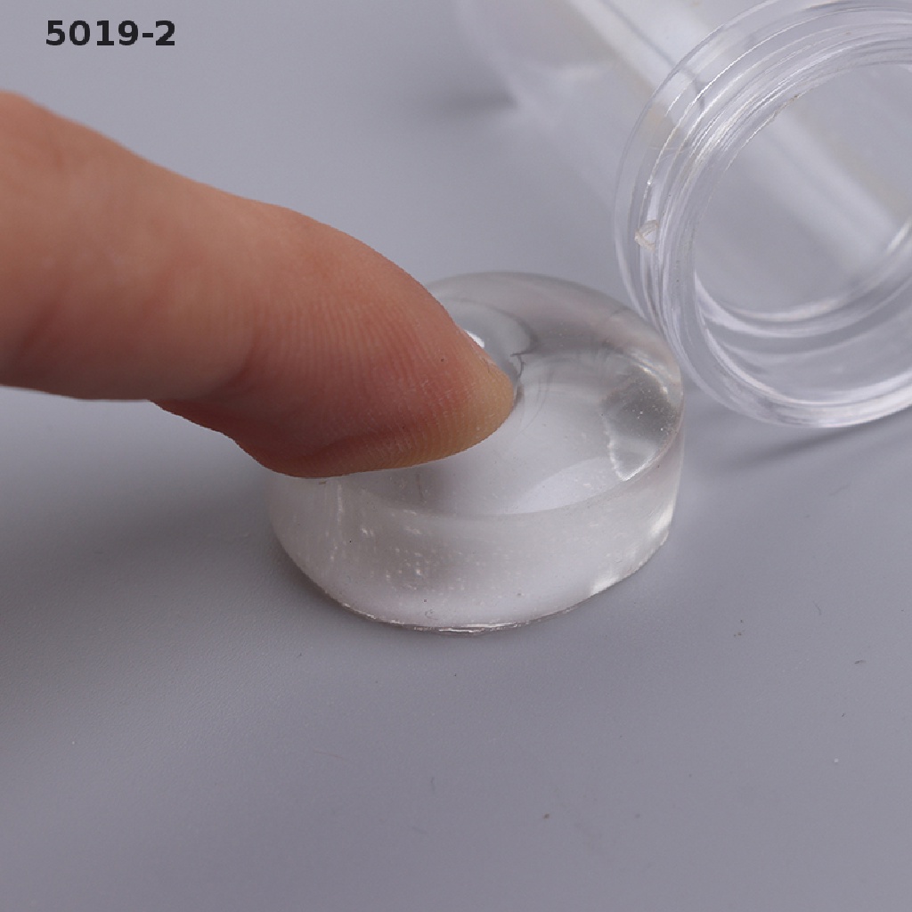 [GAV] Pure Clear Jelly Silicone Nail Art Stamper Scraper Nail Stamp Stamping Tool {VN}