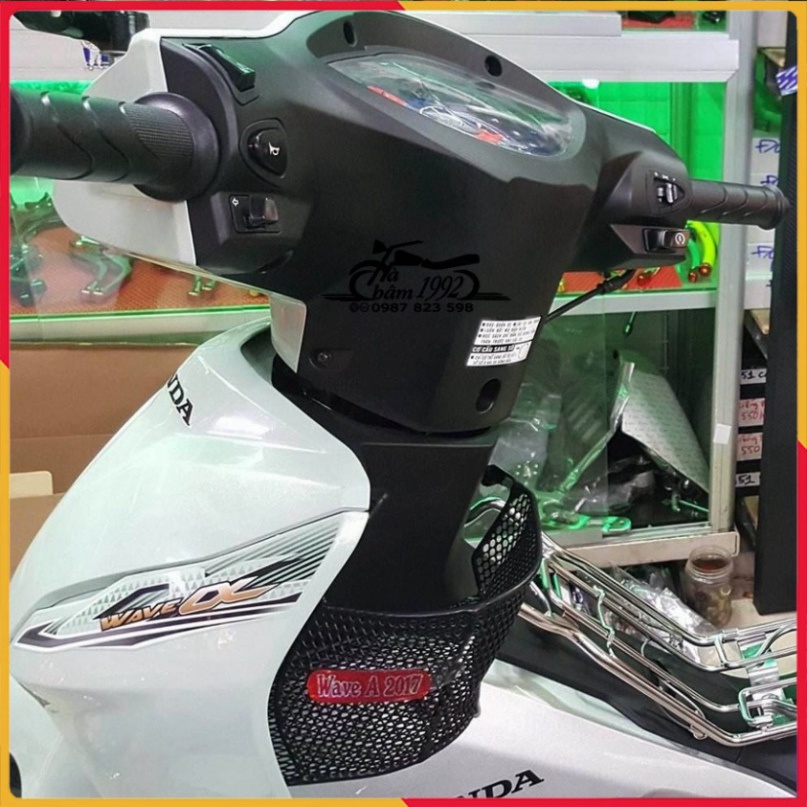 Giỏ Cạnh - Rổ Hông Wave 2017 - 2021 Lưới Thép Sơn Tĩnh Điện SP tự chụp Ảnh thật Sp