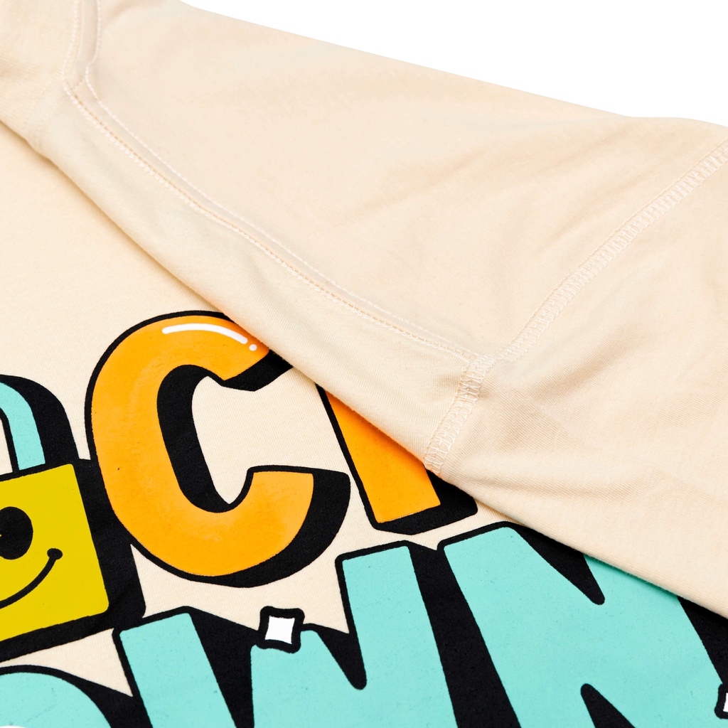 Áo thun nam nữ LOCKDOWN local,phom Unisex The Colours, cotton 2c cực thoáng mát,thoải mái,năng động