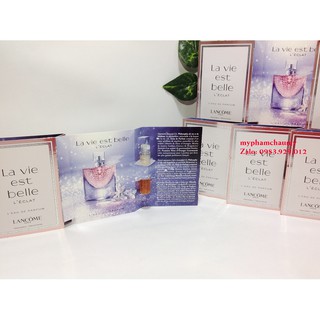 Mẫu thử nước hoa vial lancome la vie est belle l’éclat
