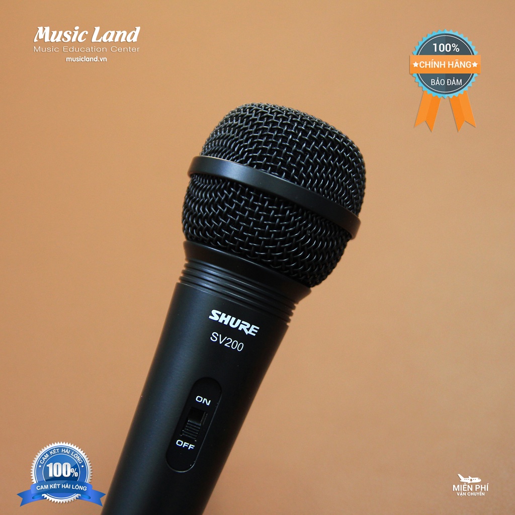 Micro Hát Shure SV200 – Chính Hãng