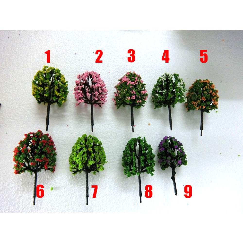 Cây mô hình loại cao 8cm