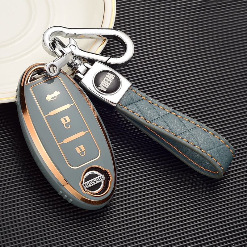 Vỏ Bảo Vệ Chìa Khóa Điều Khiển Từ Xa Bằng Tpu Chống Trầy Cho Xe Hơi Nissan Almera Grand Livina