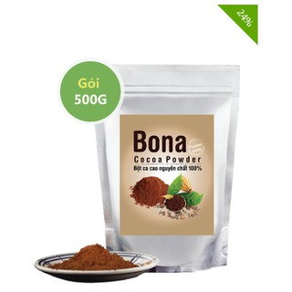 Bột Cacao Nguyên Chất - Bona Cacao Cao Cấp 500g