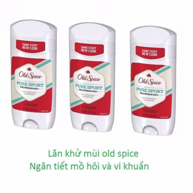 Lăn Old Spice Pure Sport Anti-Perspirant - Mỹ - 85g