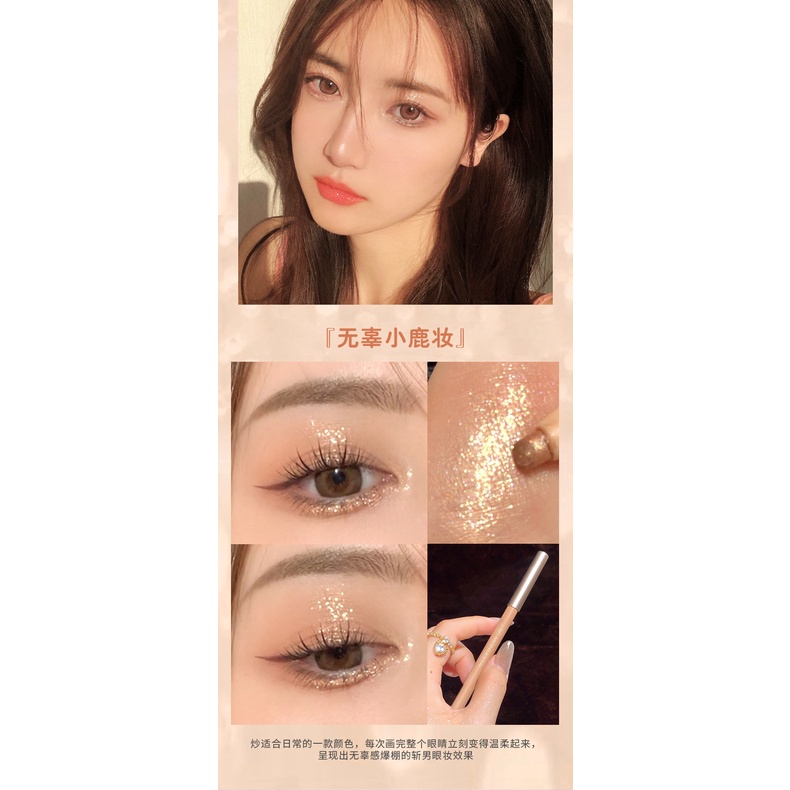 Bút kẻ mắt dạng lỏng ánh ngọc trai lấp lánh trang điểm bắt sáng cho nữ
 | BigBuy360 - bigbuy360.vn