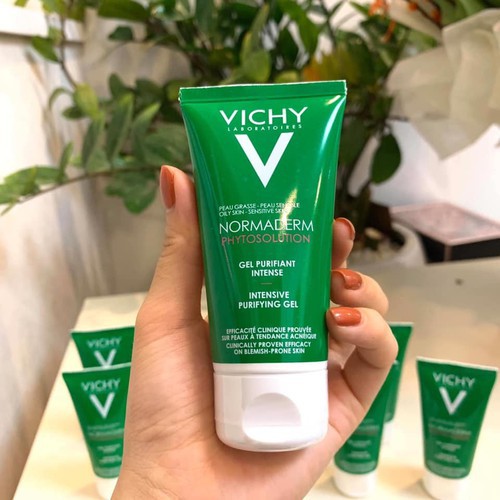 Gel rửa mặt cho da dầu, mụn Vichy Normaderm Phytosolution (50ml)