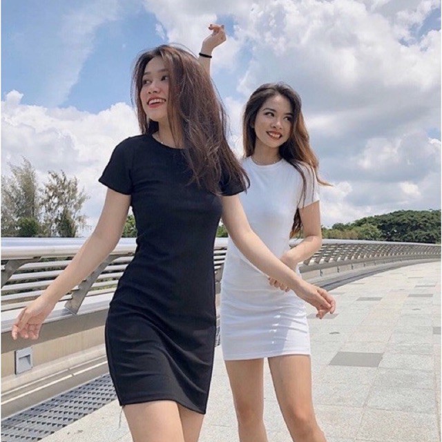 ĐẦM BODY TAY NGẮN 75CM | BigBuy360 - bigbuy360.vn