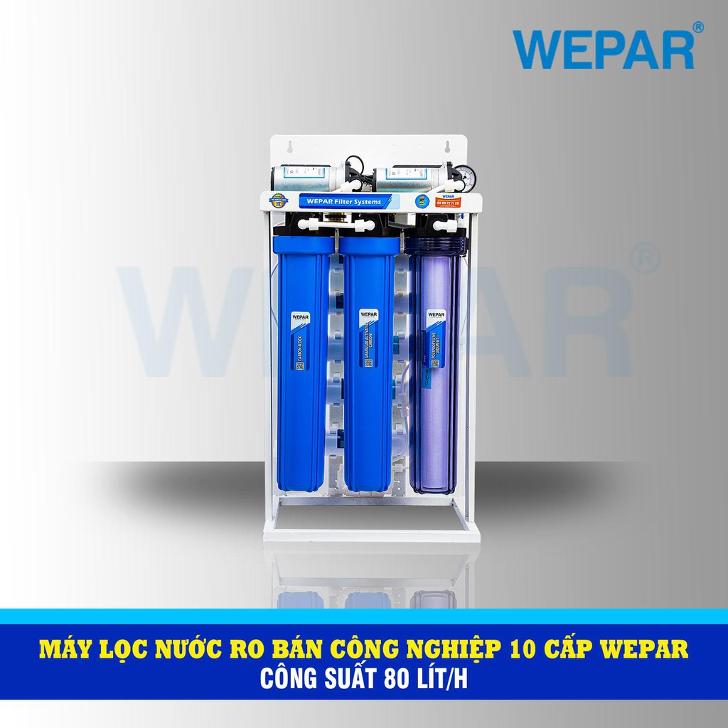 MÁY LỌC NƯỚC BÁN CÔNG NGHIỆP RO 10 CẤP WEPAR