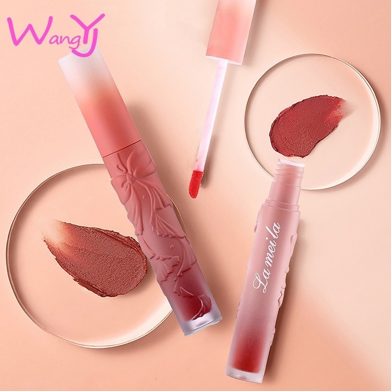 [Hàng mới về] Son kem màu bóng Lameila có dưỡng ẩm hợp thời trang | BigBuy360 - bigbuy360.vn