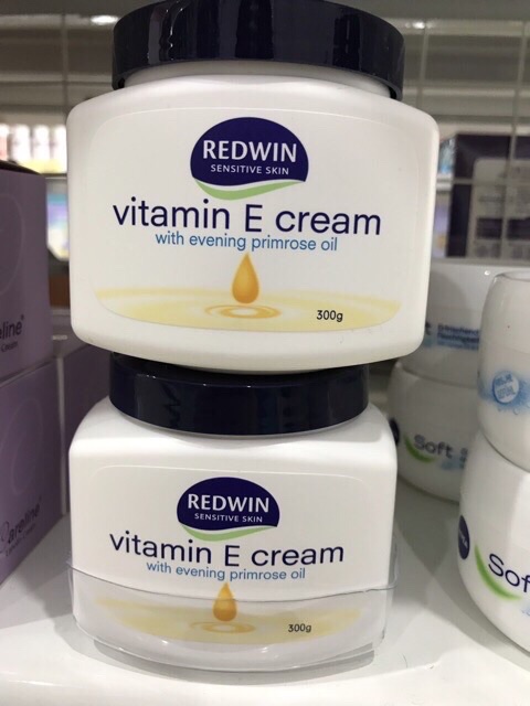 Kem dưỡng da mềm mịn REDWIN Vitamin E Cream 300g